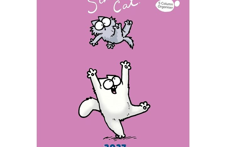 Simon's Cat A3 Family Planner 2027