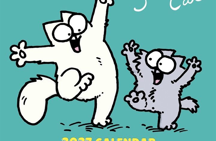 Simon's Cat Calendar 2027