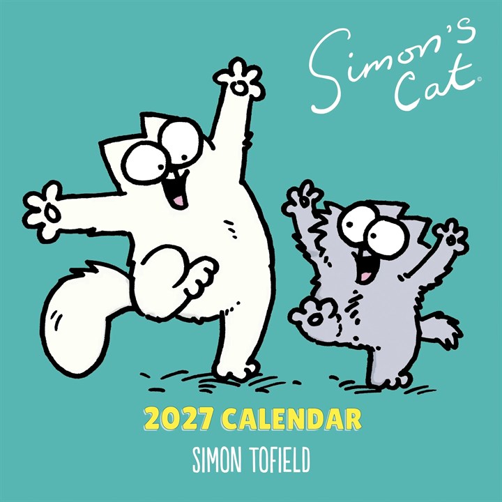 Simon’s Cat Calendar 2027