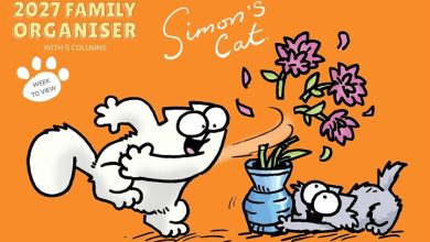 Simon's Cat A4 Family Planner 2027