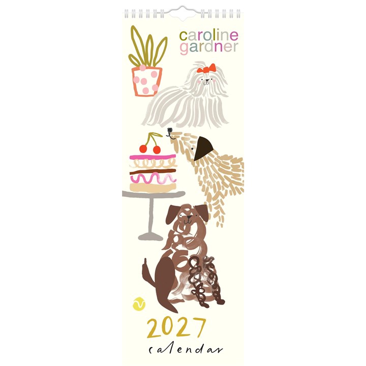 Caroline Gardner, Dogs Slim Calendar 2027