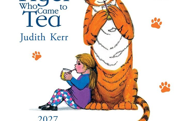 The Tiger Who Came to Tea Family Planner 2027