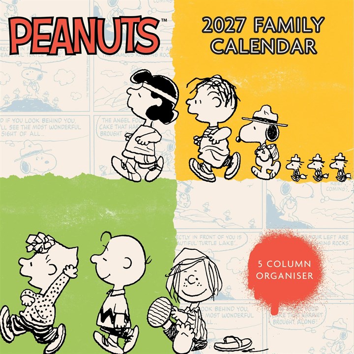 Peanuts Family Planner 2027