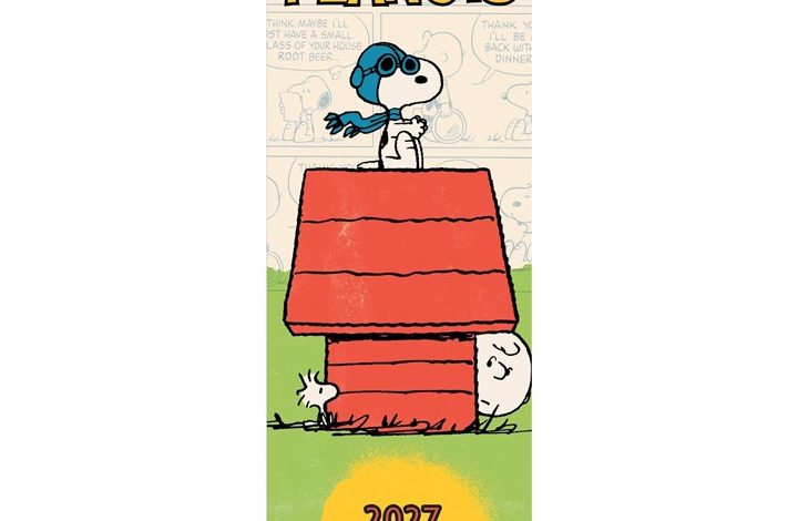 Peanuts Slim Calendar 2027