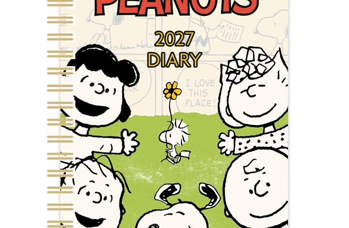 Peanuts A5 Diary 2027