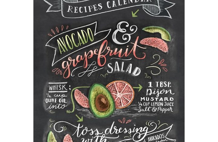 Lily & Val Recipes A3 Family Planner 2027