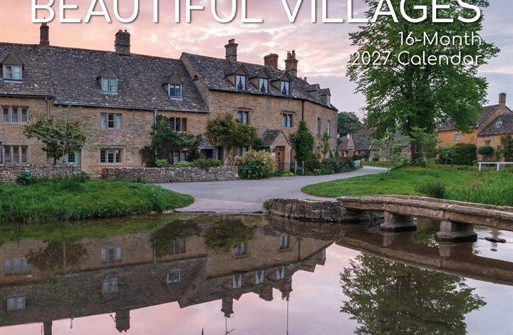 Britain's Most Beautiful Villages Calendar 2027