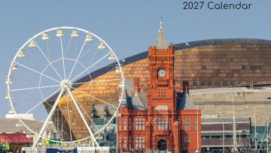 Cardiff Calendar 2027