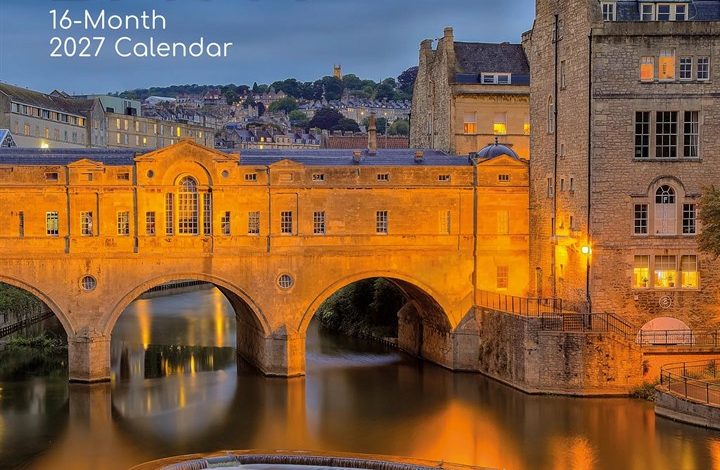 Bath Calendar 2027