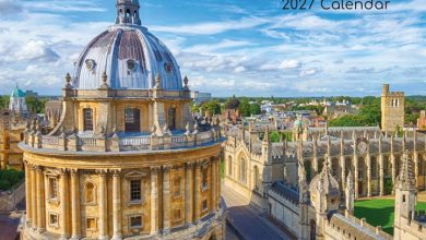Oxfordshire Calendar 2027