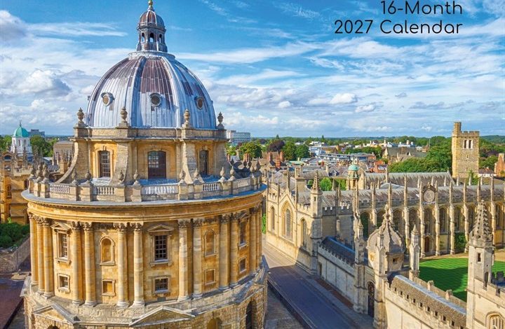 Oxfordshire Calendar 2027