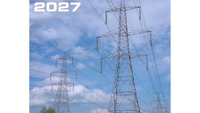 Pylons A3 Calendar 2027