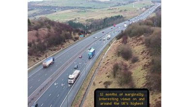 Views of the M62 A3 Calendar 2027