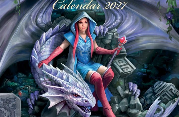 Anne Stokes Calendar 2027