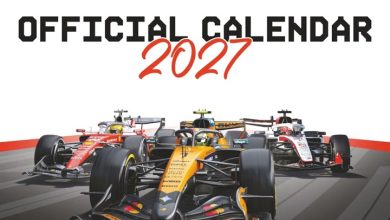 F1 Formula 1 Official Calendar 2027