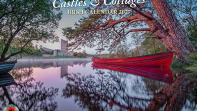 Castles & Cottages Ireland A4 Calendar 2027