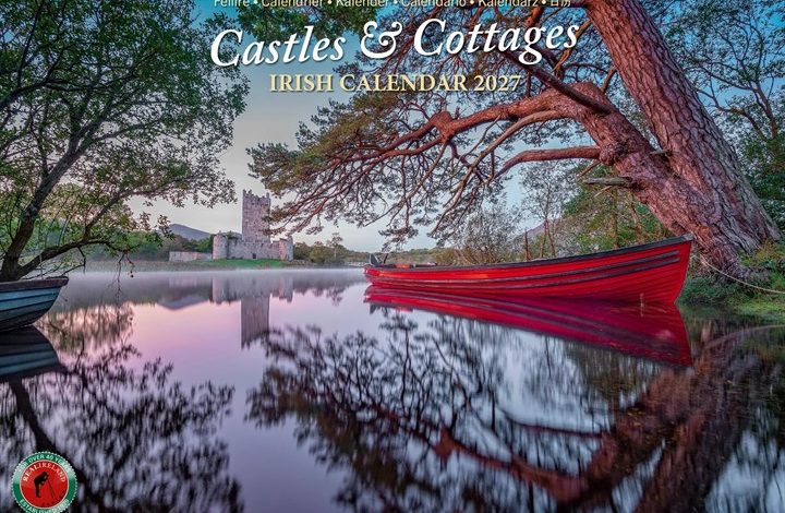 Castles & Cottages Ireland A4 Calendar 2027