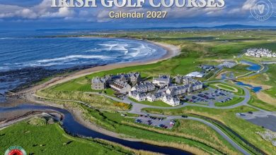 Irish Golf Courses A4 Calendar 2027