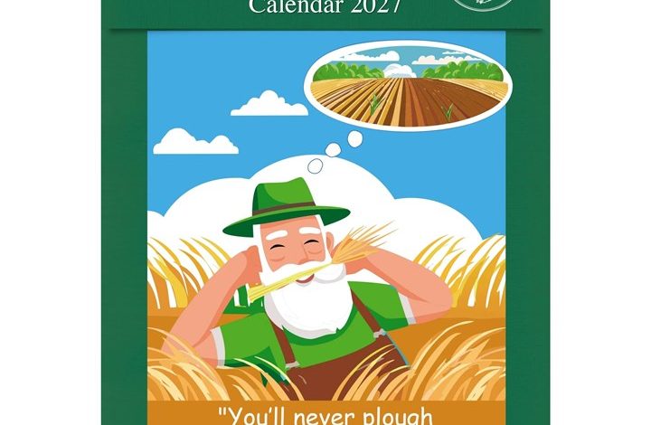 Irish Proverbs A5 Calendar 2027