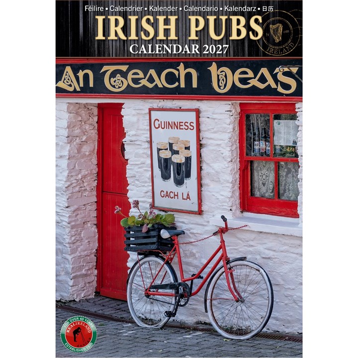 Irish Pubs & Signs A5 Calendar 2027