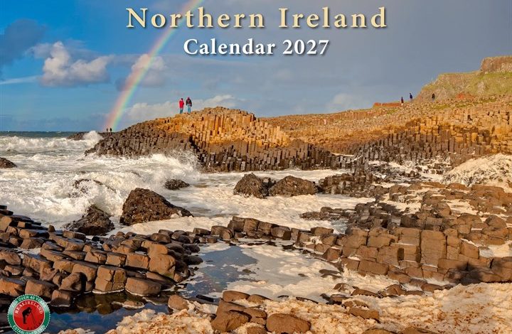Northern Ireland A4 Calendar 2027