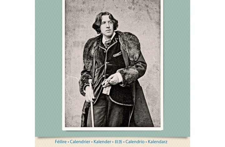 Oscar Wilde A5 Calendar 2027