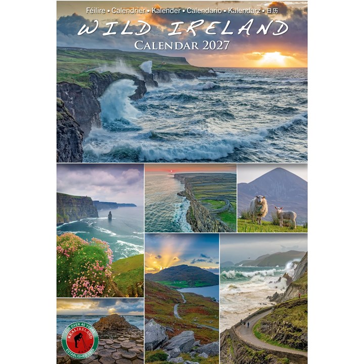 Wild Ireland A5 Calendar 2027