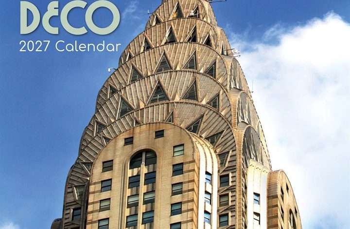 Art Deco Calendar 2027