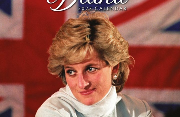 Princess Diana Calendar 2027