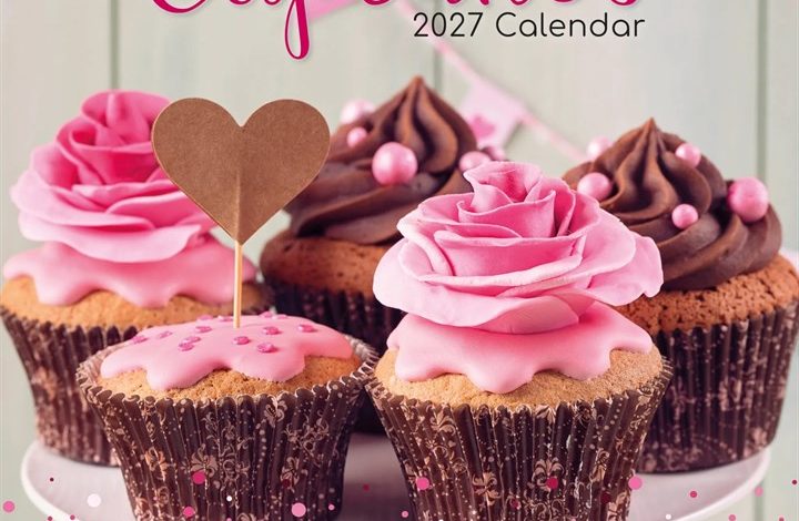 Cupcakes Calendar 2027