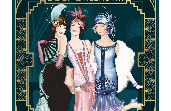 Claire Coxon Art Deco Calendar 2027