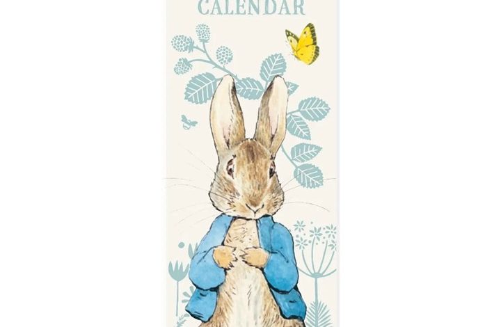 Peter Rabbit Illustrated Slim Calendar 2027