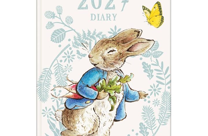 Peter Rabbit Illustrated A5 Diary 2027