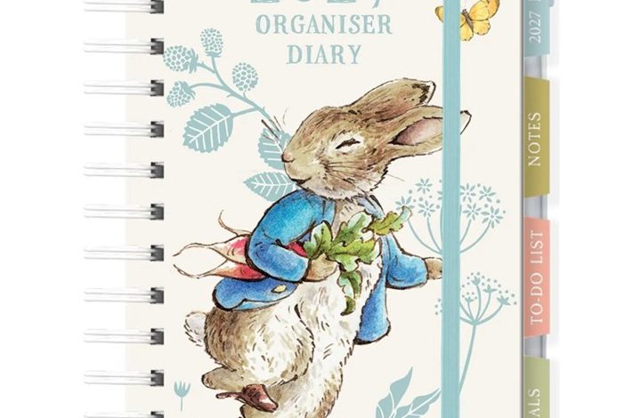 Peter Rabbit Illustrated Organiser Diary 2027