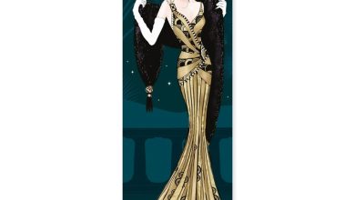 Claire Coxon Art Deco Slim Calendar 2027