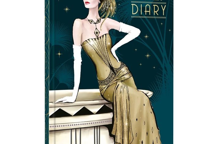Claire Coxon Art Deco A5 Diary 2027