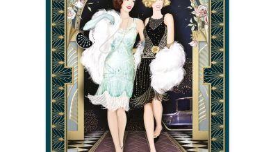 Claire Coxon Art Deco A3 Family Organiser 2027