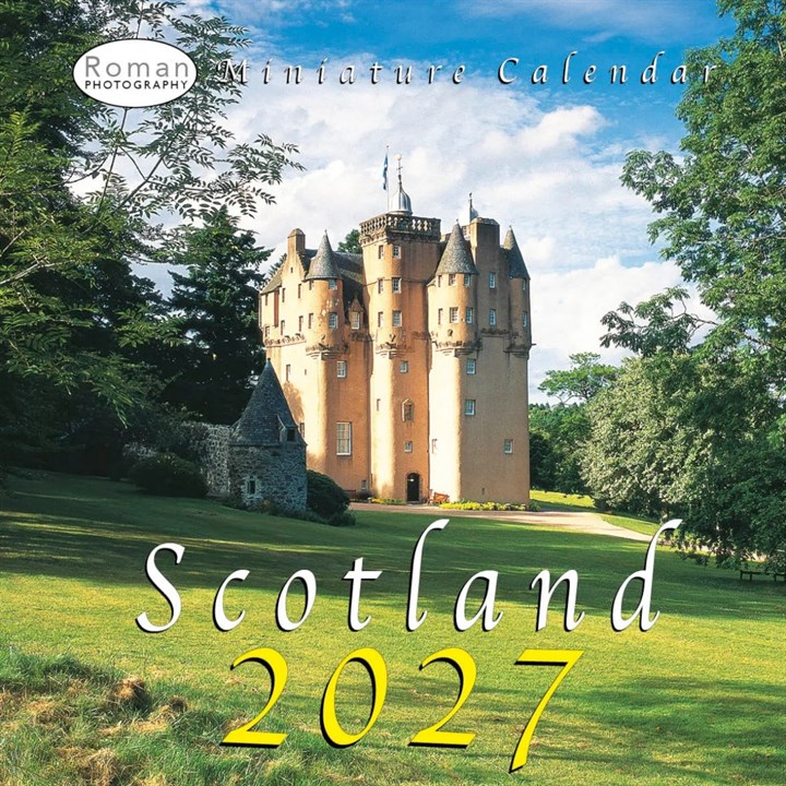 Scotland Mini Calendar 2027