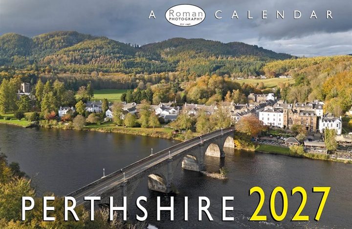 Perthshire A4 Calendar 2027