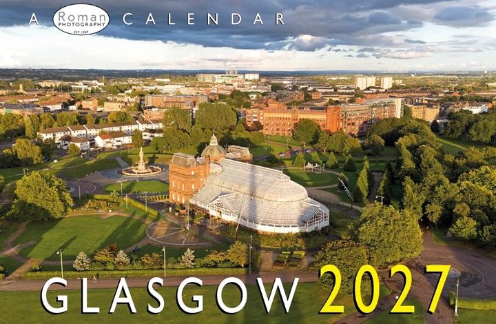 Glasgow A4 Calendar 2027