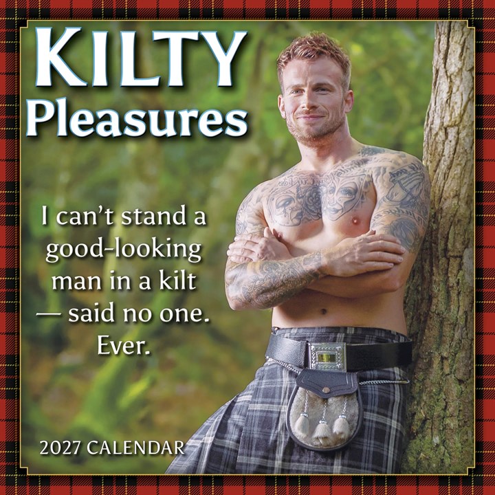Kilty Pleasures Mini Calendar 2027