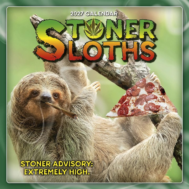 Stoner Sloths Calendar 2027