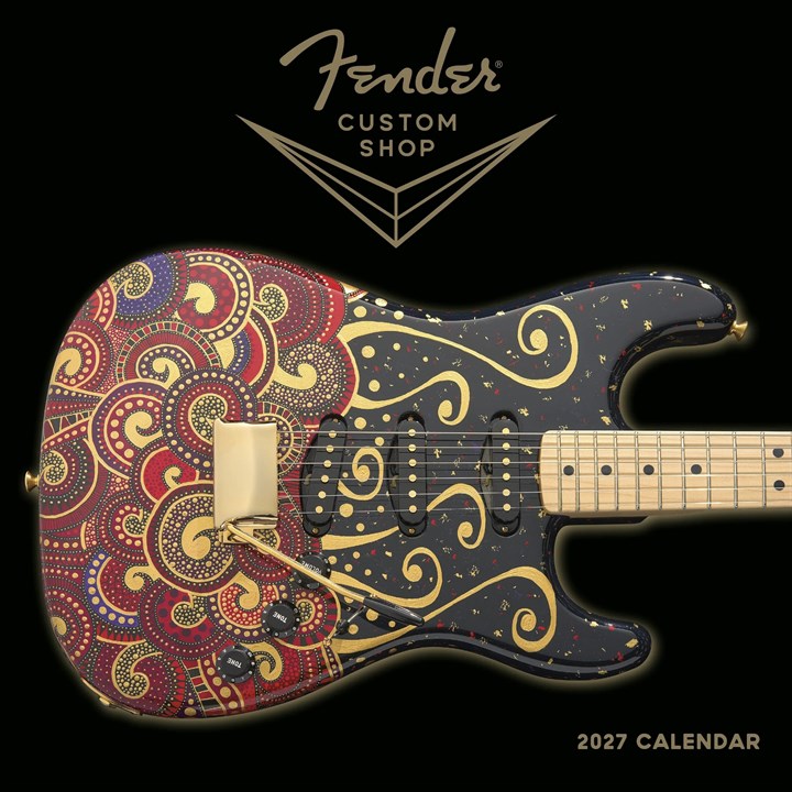 Fender Custom Shop, Guitar Calendar 2027