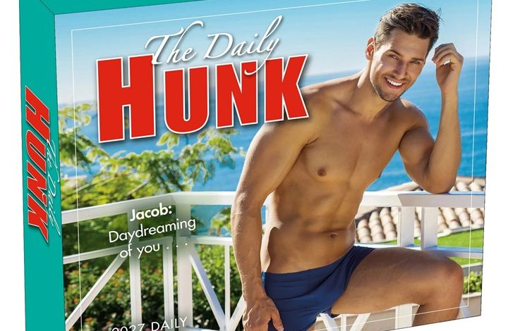 The Daily Hunk Desk Calendar 2027