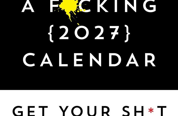 A F*cking Calendar 2027