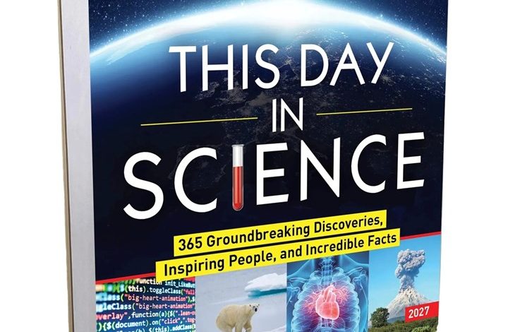 This Day In Science Desk Calendar 2027