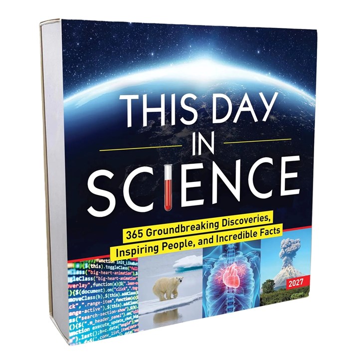 This Day In Science Desk Calendar 2027