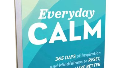 Everyday Calm Desk Calendar 2027