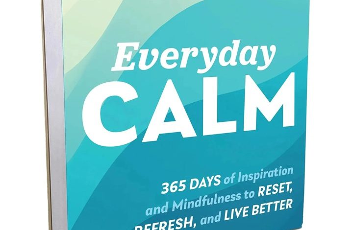Everyday Calm Desk Calendar 2027