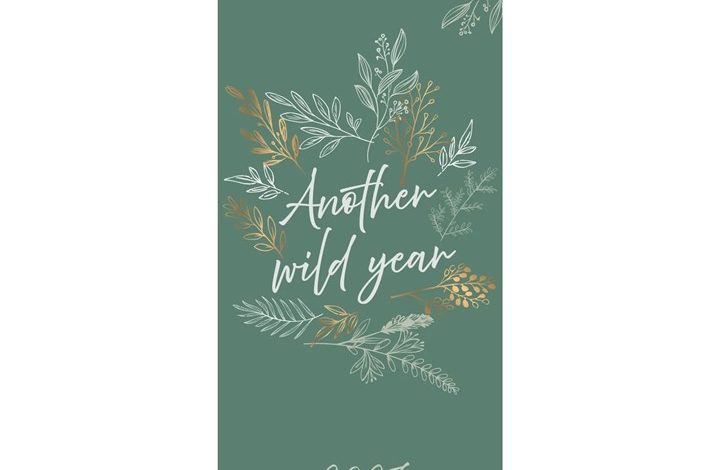 Floral Slim Family Planner 2027